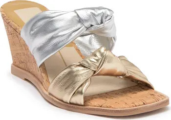 Naji Knotted Cork Wedge Mule | Nordstrom Rack