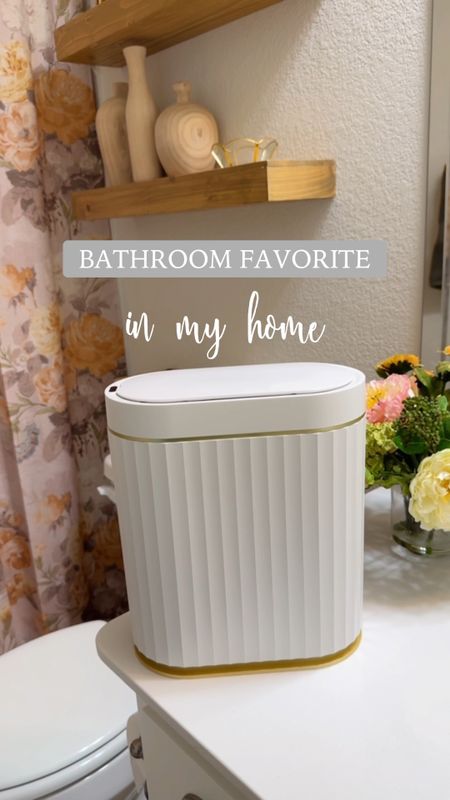 BATHROOM FAVORITE ✨

I have one of these in each of my bathrooms now! 😍

what I love about it:
+ compact narrow design
+ modern sleek look to it
+ touch-less automatic lid
+ batteries last so long in it!
+ perfect size
+ hidden plastic bag inside
+ found on Amazon

Hope you are having a wonderful Friday!! 




#LTKHome #LTKFindsUnder100 #LTKFindsUnder50