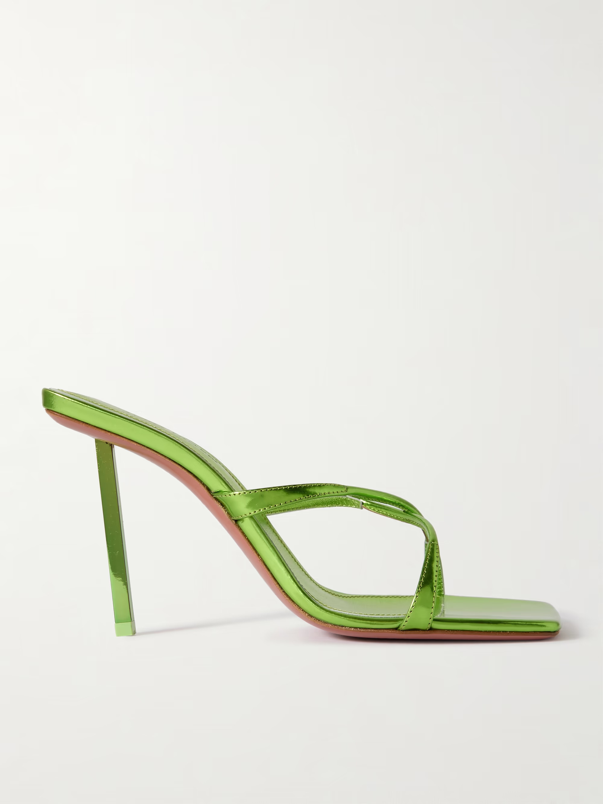 Adriana metallic leather sandals | NET-A-PORTER APAC