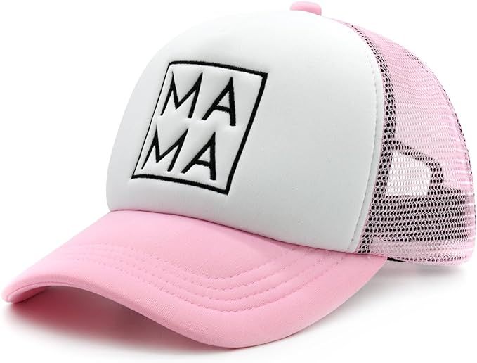 Waldeal Mama Trucker Hat, Thank You Gifts for Mother, Adjustable Embroidered Mom Baseball Mesh Sn... | Amazon (US)