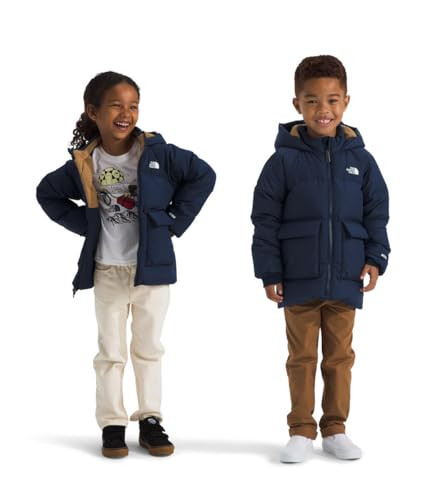 THE NORTH FACE Kids' North Down Fleece-Lined Parka, Summit Navy, 2 | Amazon (US)