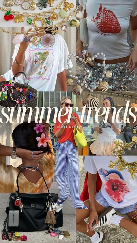 Summer fashion trends 2024 roundup! (Full video on my YouTube @lexiluxury) 🫧🏖️💓 

summer trends, summer fashion, spring summer fashion, pinterest summer outfit, summer style 2024, aesthetic summer fashion 