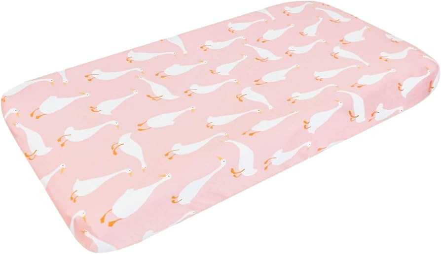Premium Knit Changing Pad Cover by Copper Pearl: Soft, Stylish, and Universal Fit for All Standar... | Amazon (US)