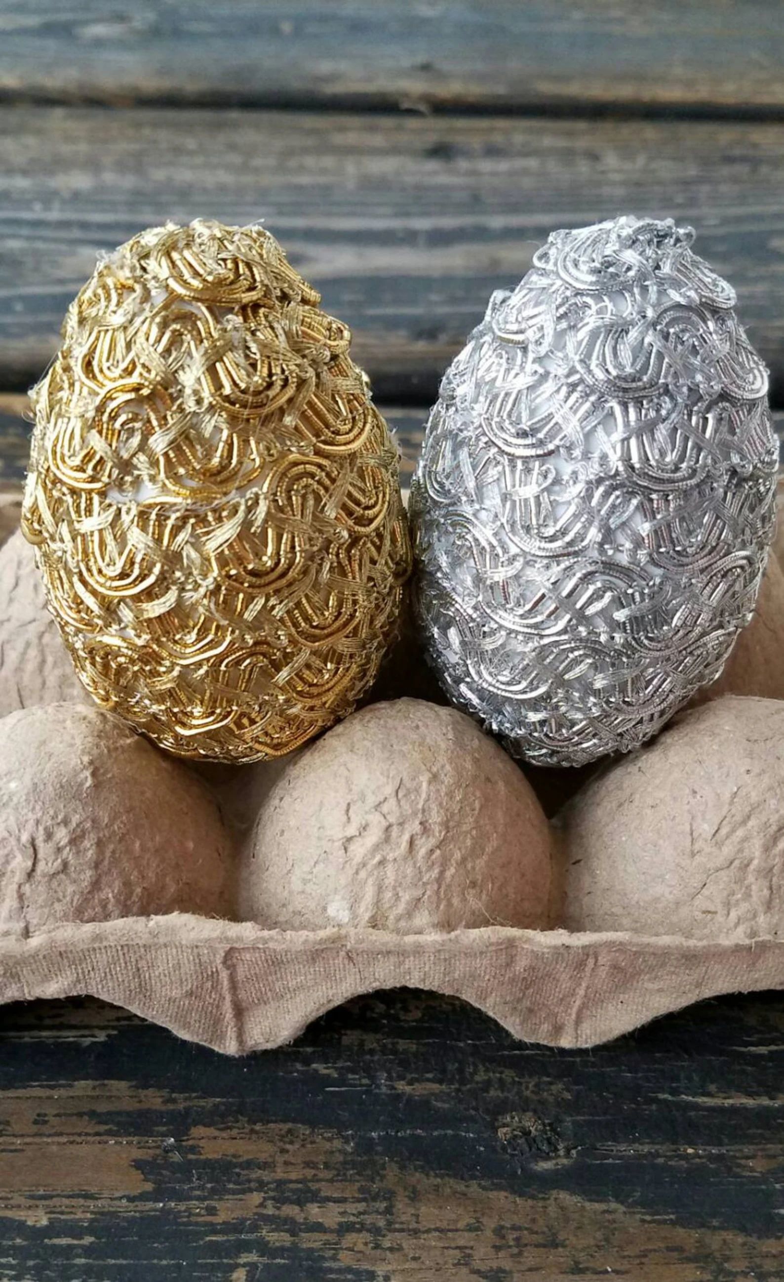 Decorative Easter Eggs Metallic Eggs Easter Vase Filler | Etsy | Etsy (US)