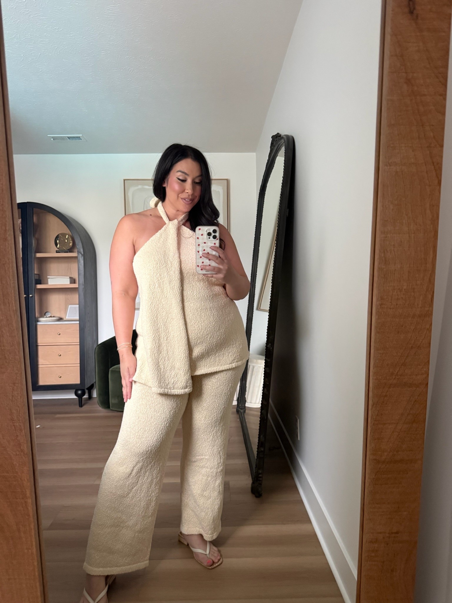 Chic matching set for summer! Wearing a size XL top and XXL pants!
-
-
-
Summer outfit, resort wear, matching set, beach outfit, coverup, resort style, midsize style, midsize fashion

#LTKootd #LTKSeasonal #LTKMidsize