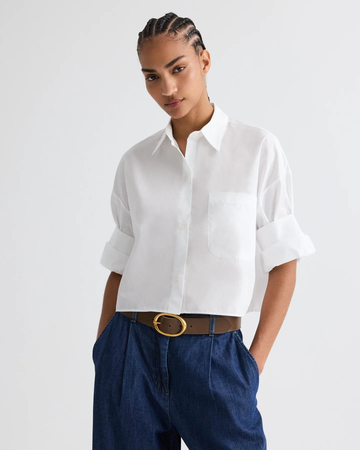 Next Ex Shirt in Superfine Cotton | TWP