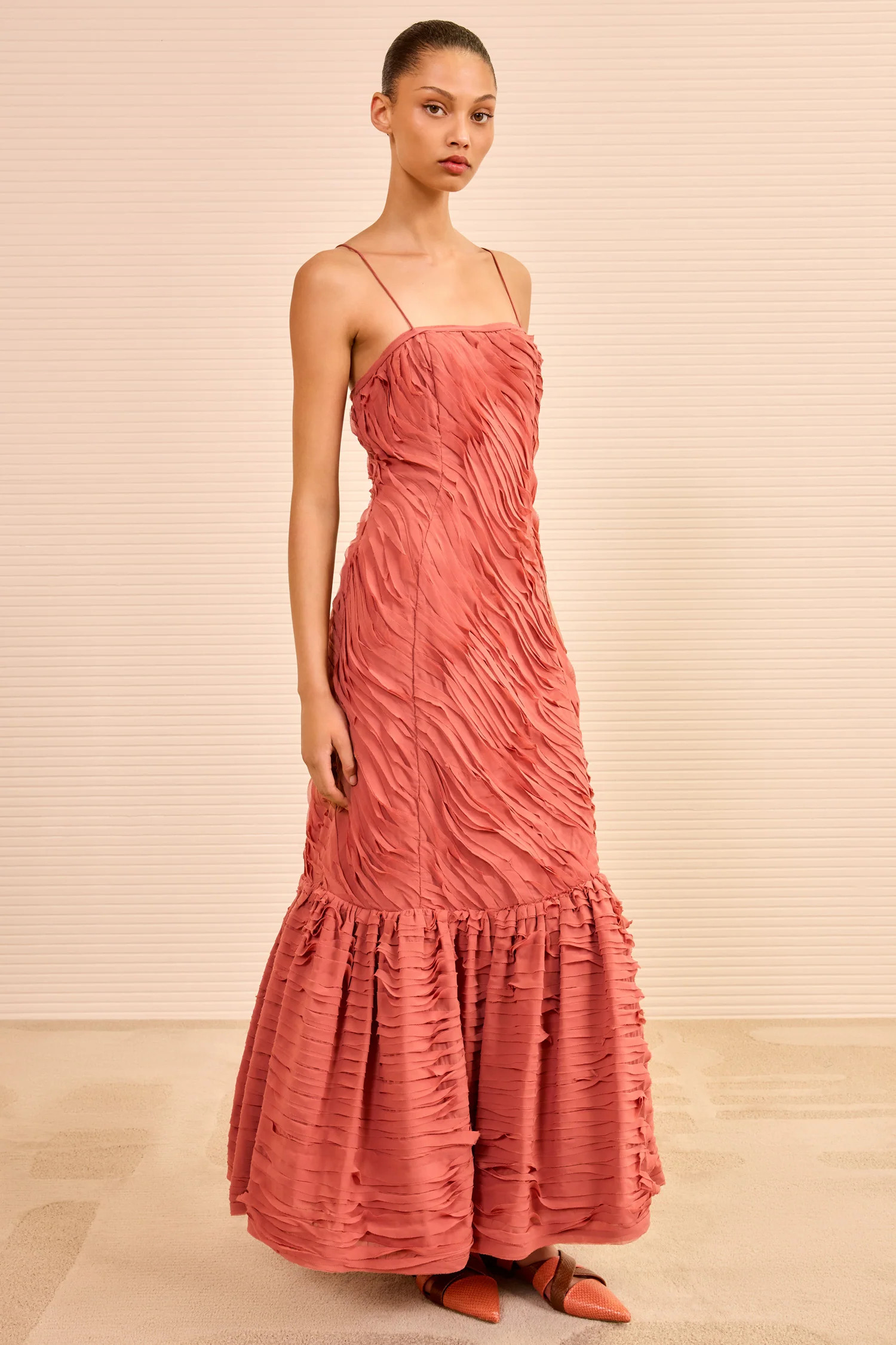 Augustina Cami Long Trumpet Dress

          Chestnut | Ulla Johnson