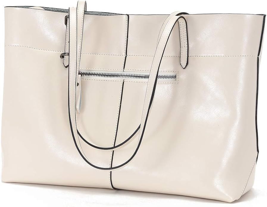 Covelin Women's Handbag Genuine Leather Tote Shoulder Bags Soft Hot | Amazon (US)