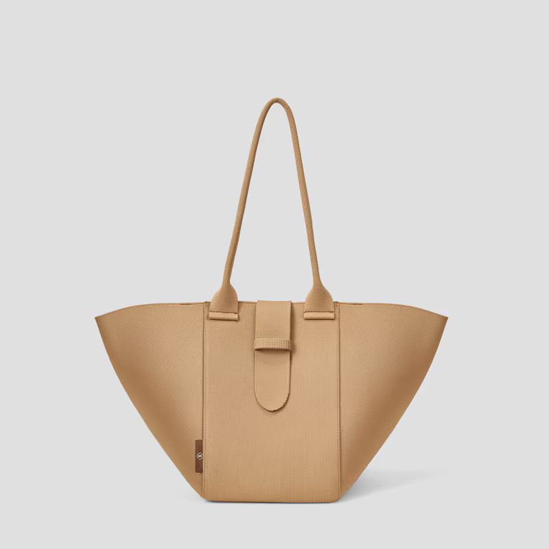 Isabella Hand Bag-Khaki Brown | VIVAIA
