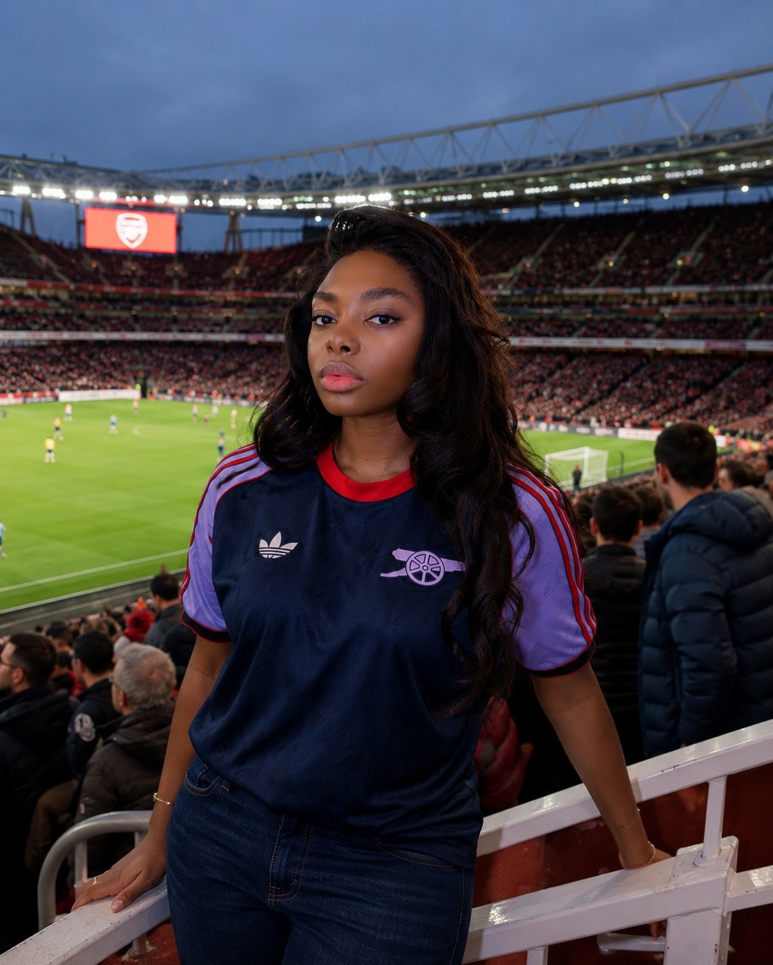 Welcome the newest Arsenal Fan!🥳🍾

Hubby got my Jersey sometime ago, and here’s how I’ll be showing up hence!

@arsenal 
#arsenal #championsleague