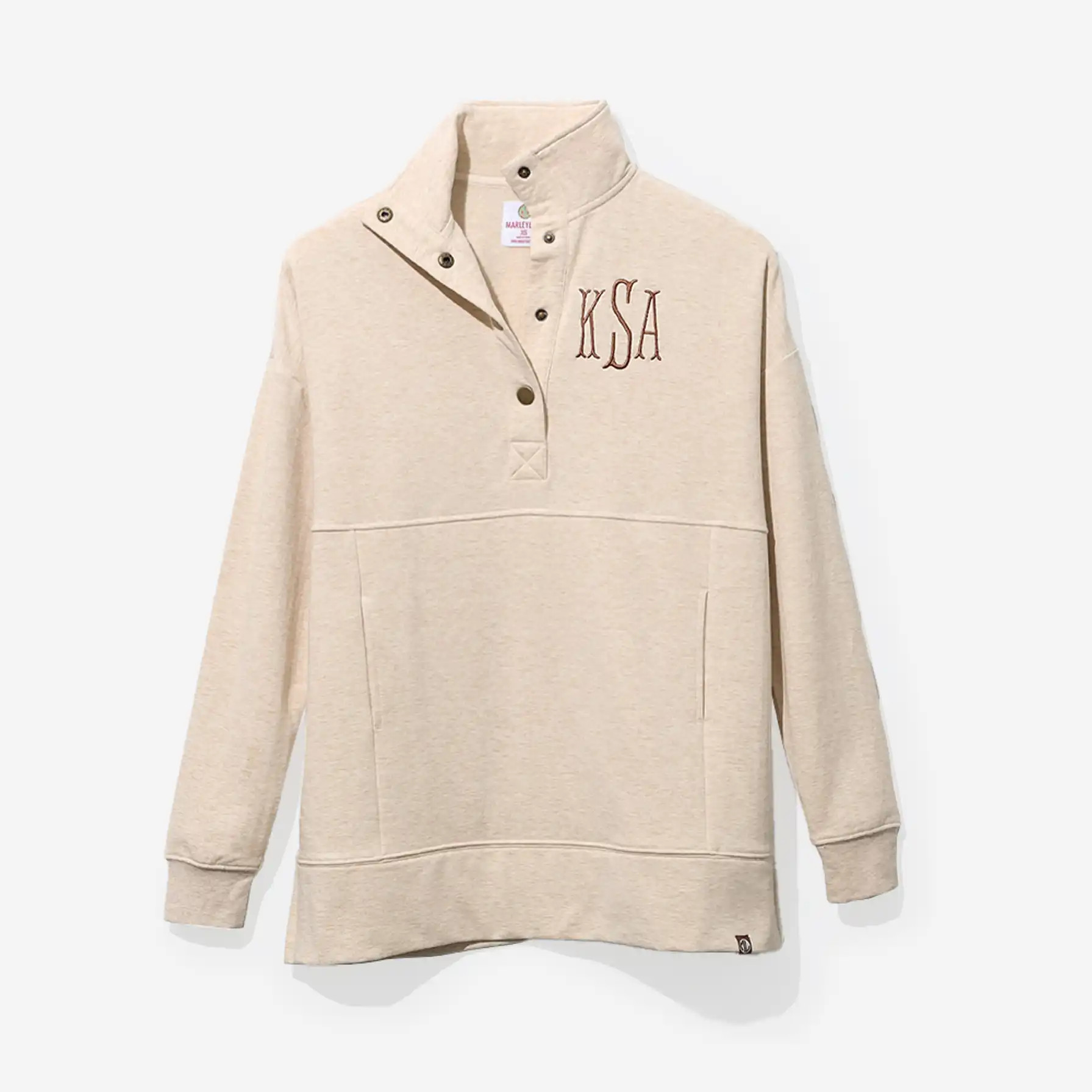 Monogrammed Pullover | Marleylilly
