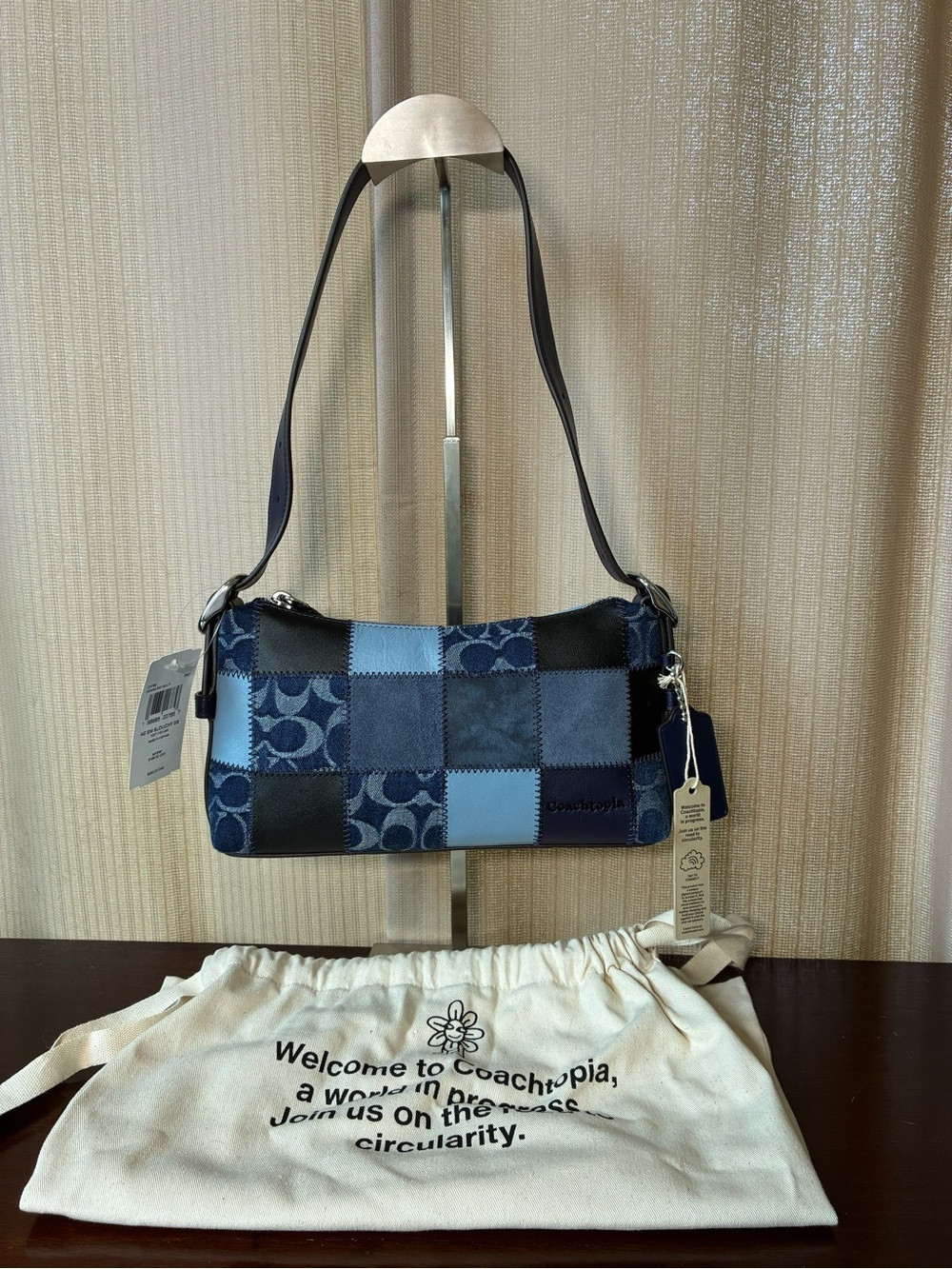 Coach Coachtopia Alter Ego Denim Patchwork Shoulder Bag NWT | Poshmark