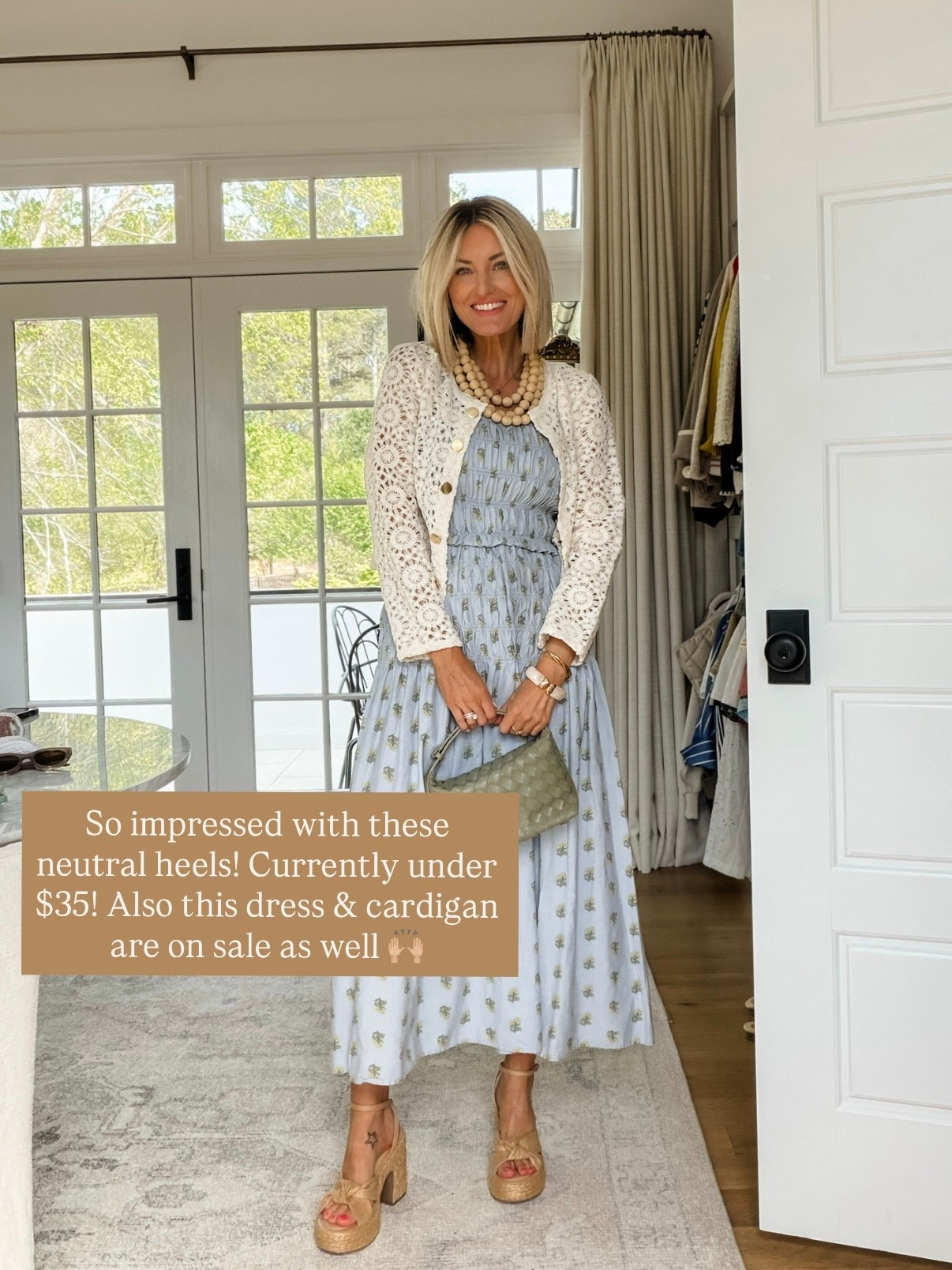 If you’re looking for a neutral heel or wedge for spring & summer, these are it! They are so cute & currently on sale! Also, my cardigan & dress are even on sale 👏🏼 Wearing XS in cardigan & S in dress!

Loverly Grey, spring dress, Target, spring looks, spring wedges, spring looks 

#LTKSeasonal #LTKSaleAlert