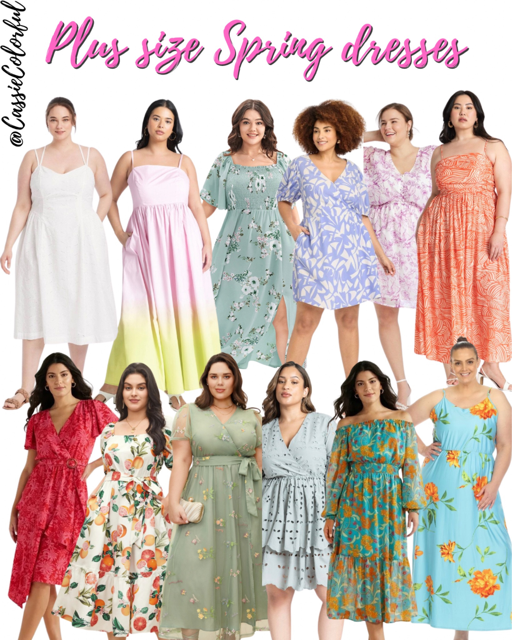 Looking for beautiful Spring dresses in plus sizes? I’ve created a collection of some of the prettiest I can find!

Plus size spring 
Plus size spring dress 
Target dress 
Target spring dress 
Curvy dress 
Plus size vacation dress 
Plus size travel dress 

#LTKplussize #LTKSeasonal #LTKxTarget