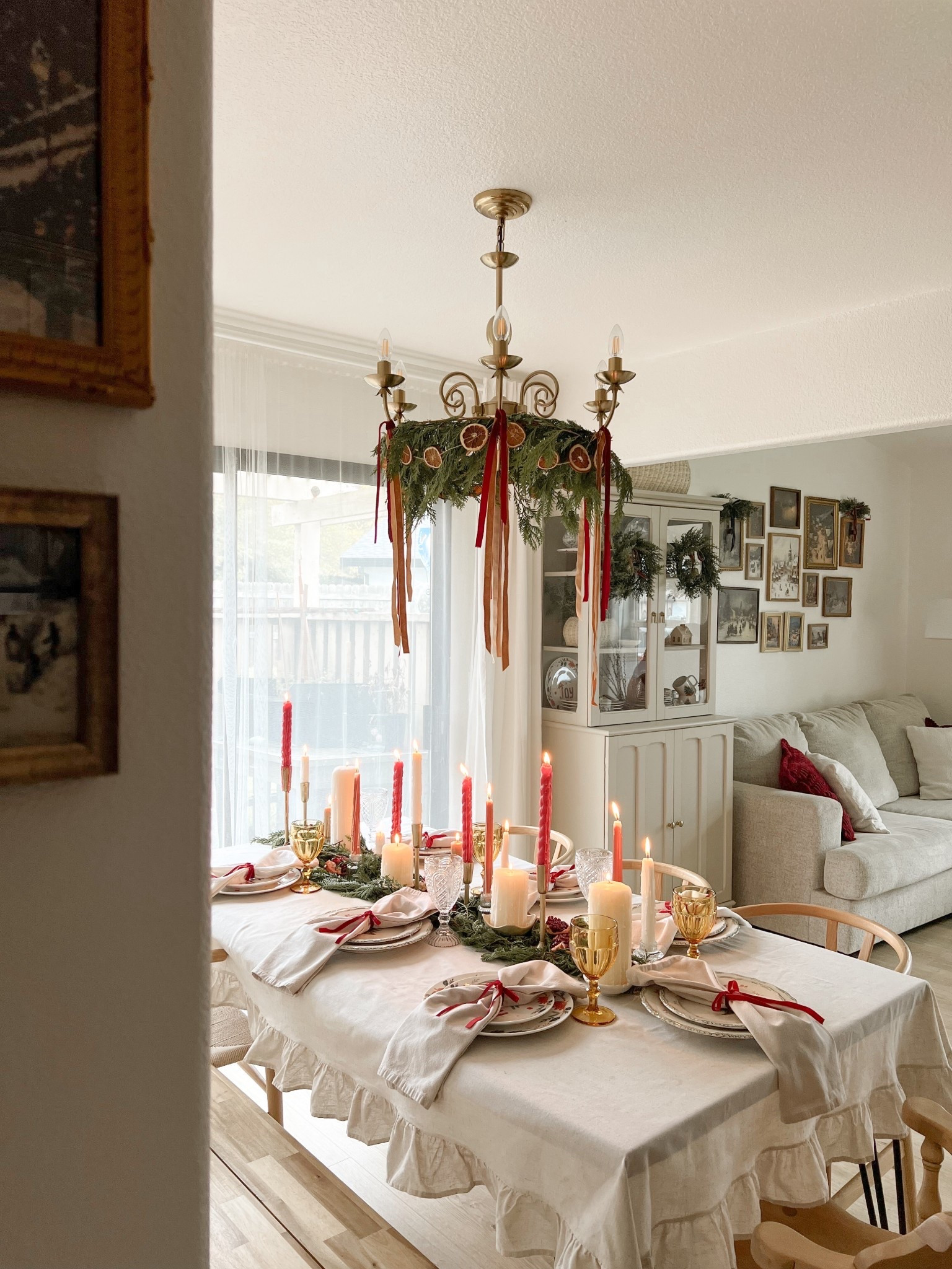 Christmas decoration idea🤍

#LTKHome #LTKHoliday