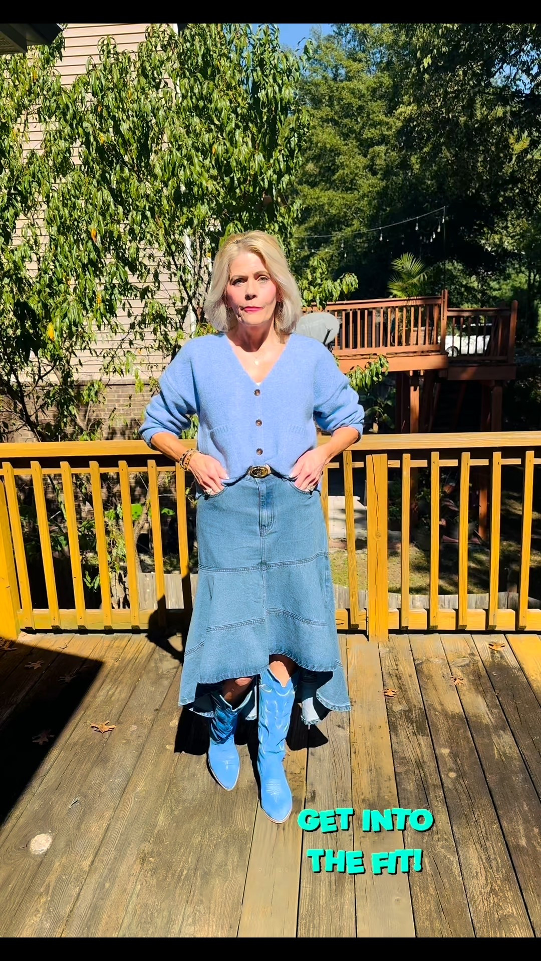 My ootd is from Pink Lily. I will link everything I can in my LTK 🩵🩵🩵

#LTKSeasonal #LTKSaleAlert #LTKOver40