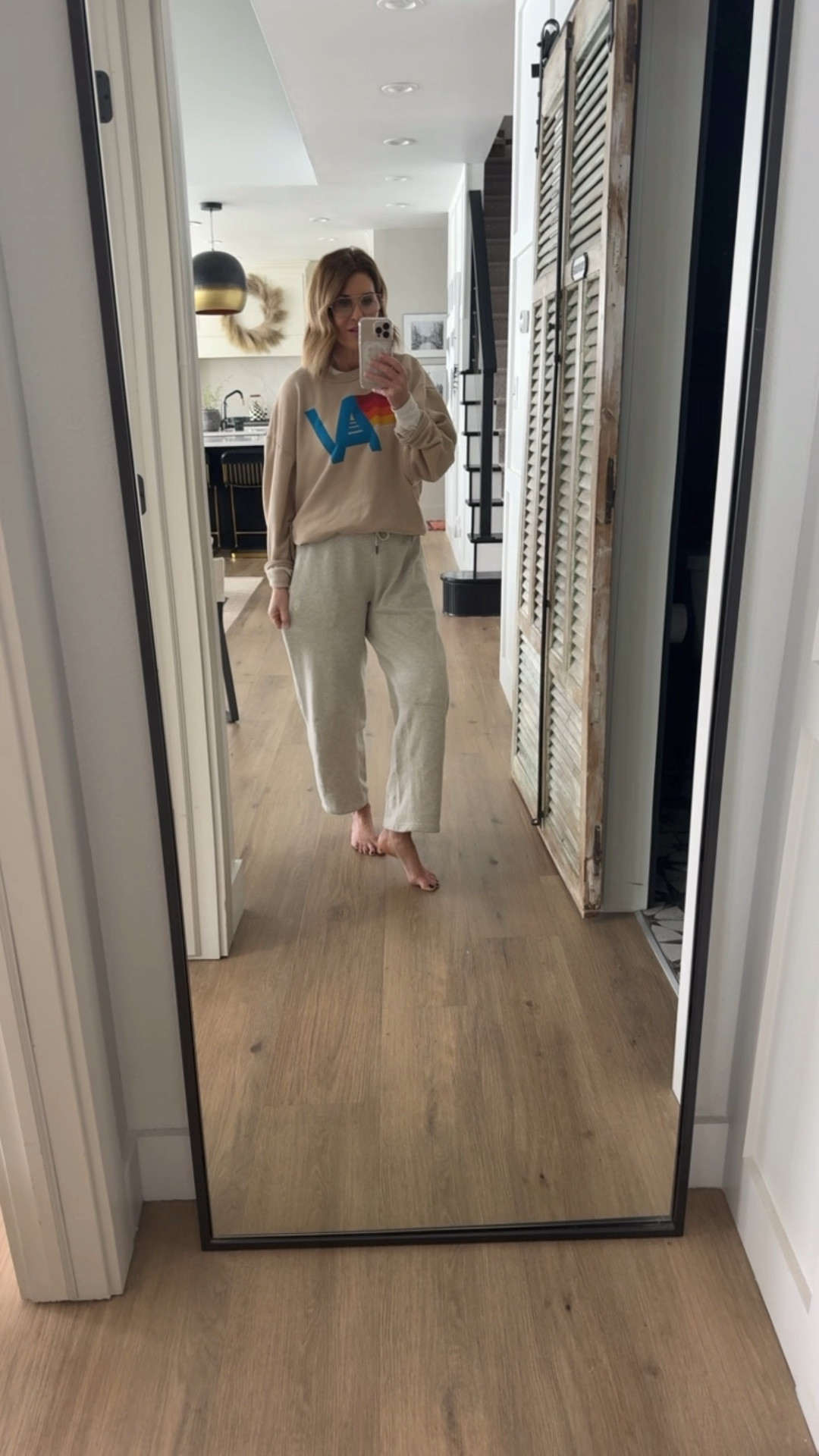 Free People sweats size small
AN sweatshirt size medium
#ootd #comfyfit

#LTKStyleTip #LTKOver40