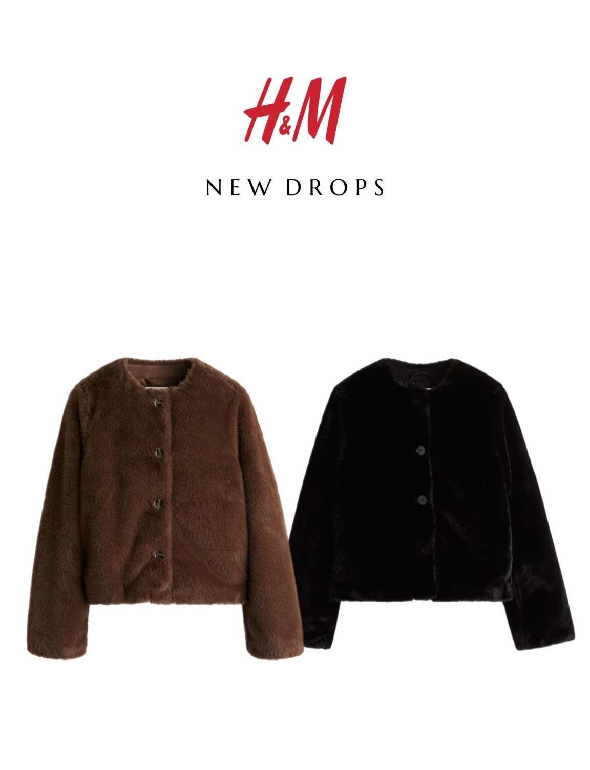 Wednesday morning drops at H&M and wow wow I am obsessed!!!! 

Fur jacket new in viral faux fur coat autumn winter new 

#LTKautumn #LTKuk #LTKwinter