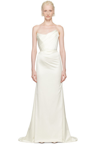 SSENSE Exclusive White Hilde Maxi Dress | SSENSE