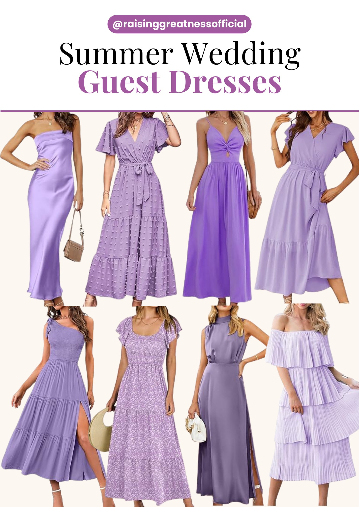Turn heads at summer weddings with these gorgeous purple dresses! 💜✨ Perfect for adding a touch of elegance and sophistication to any celebration, these stunning purple hues will make you stand out. Embrace the season with style and grace. #SummerWedding #WeddingGuestDress #PurpleEdition #WeddingFashion #SummerStyle #ElegantInPurple

#LTKSummerSales #LTKxNSale #LTKSeasonal