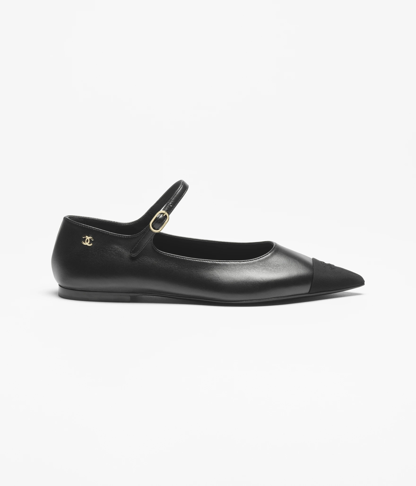Mary janes - Lambskin & grosgrain, black — Fashion | CHANEL | Chanel, Inc. (US)