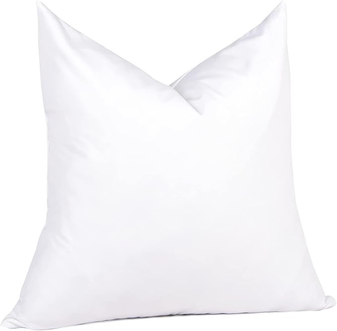 puredown® 28 x 28 Feather Down Throw Pillow Insert, 1 Pack Euro Pillow for Decorative Bed Cushio... | Amazon (US)
