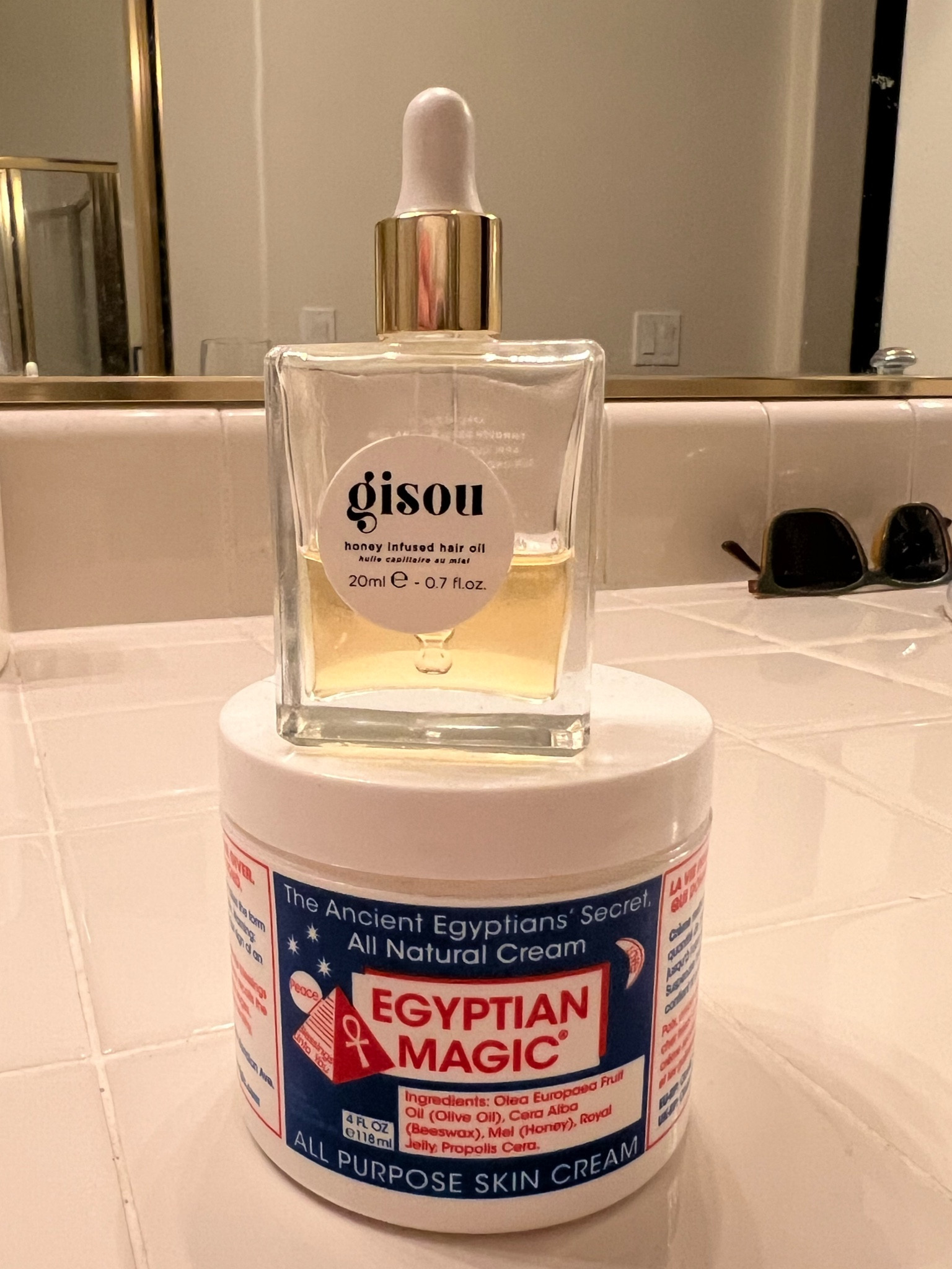 Summer necessities: Egyptian magic makes sunburns go away over night and Gisou hair oil heals any summer hair damage. 🍯🐝 Both are made with the power of honey/bees wax 🥰



#LTKFindsUnder100 #LTKBeauty #LTKSeasonal