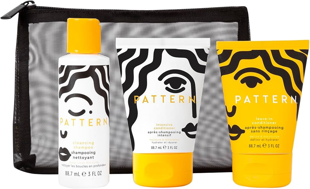 PATTERN Beauty by Tracee Ellis Ross Texture Travel Kit for Curly & Coily Hair, 3a-4c, Includes 3 ... | Amazon (US)