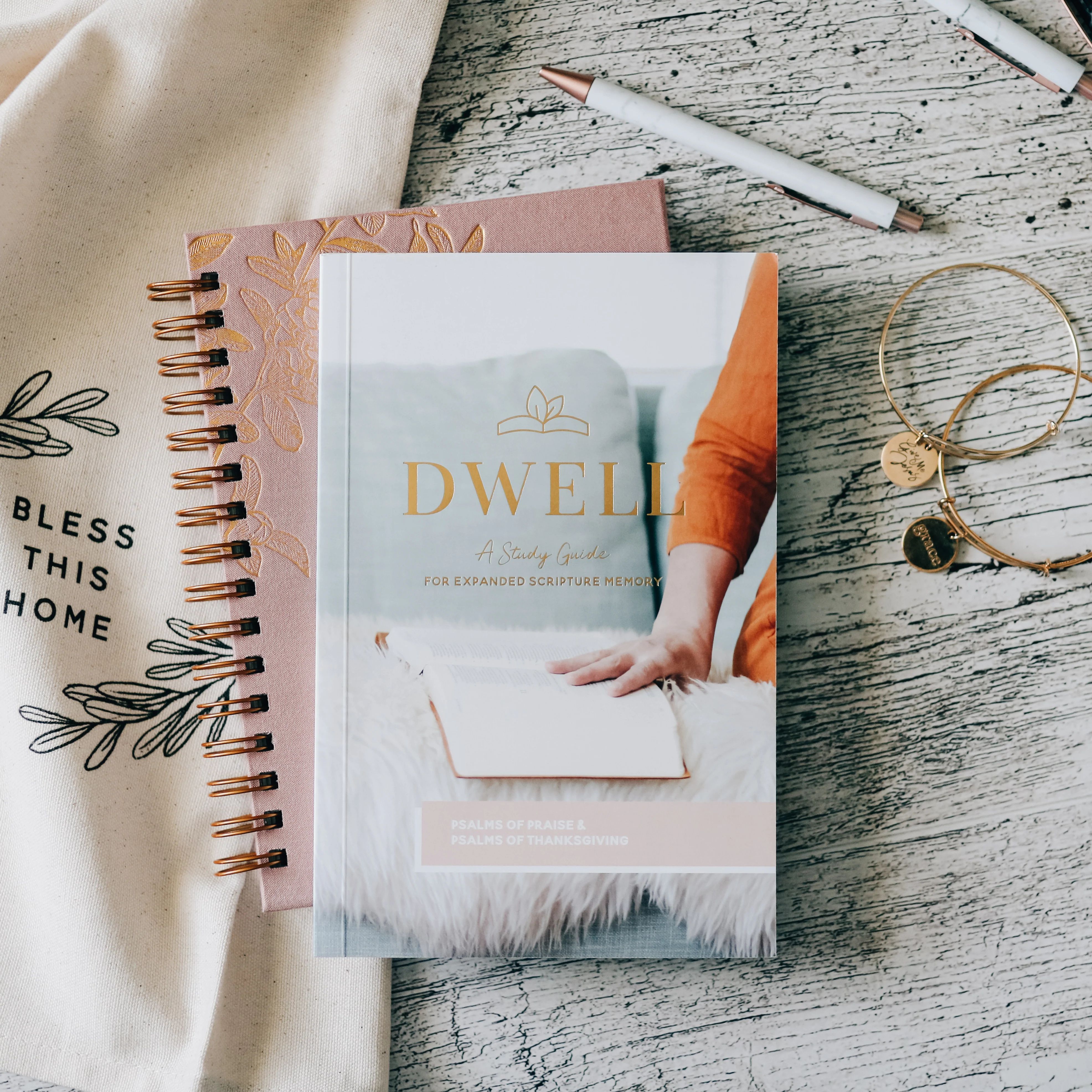 Dwell Scripture Memory Journal | Psalms | The Daily Grace Co.
