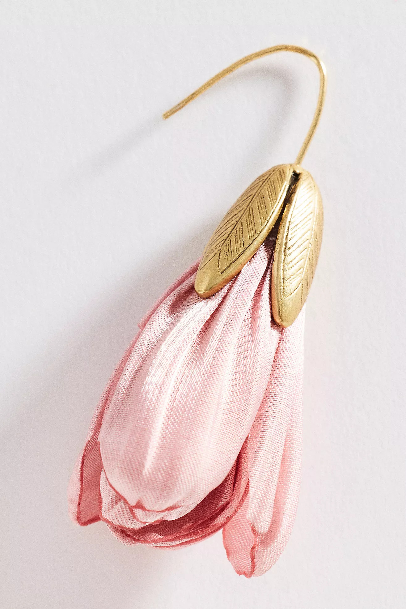 Fabric Flower Drop Earrings | Anthropologie (US)