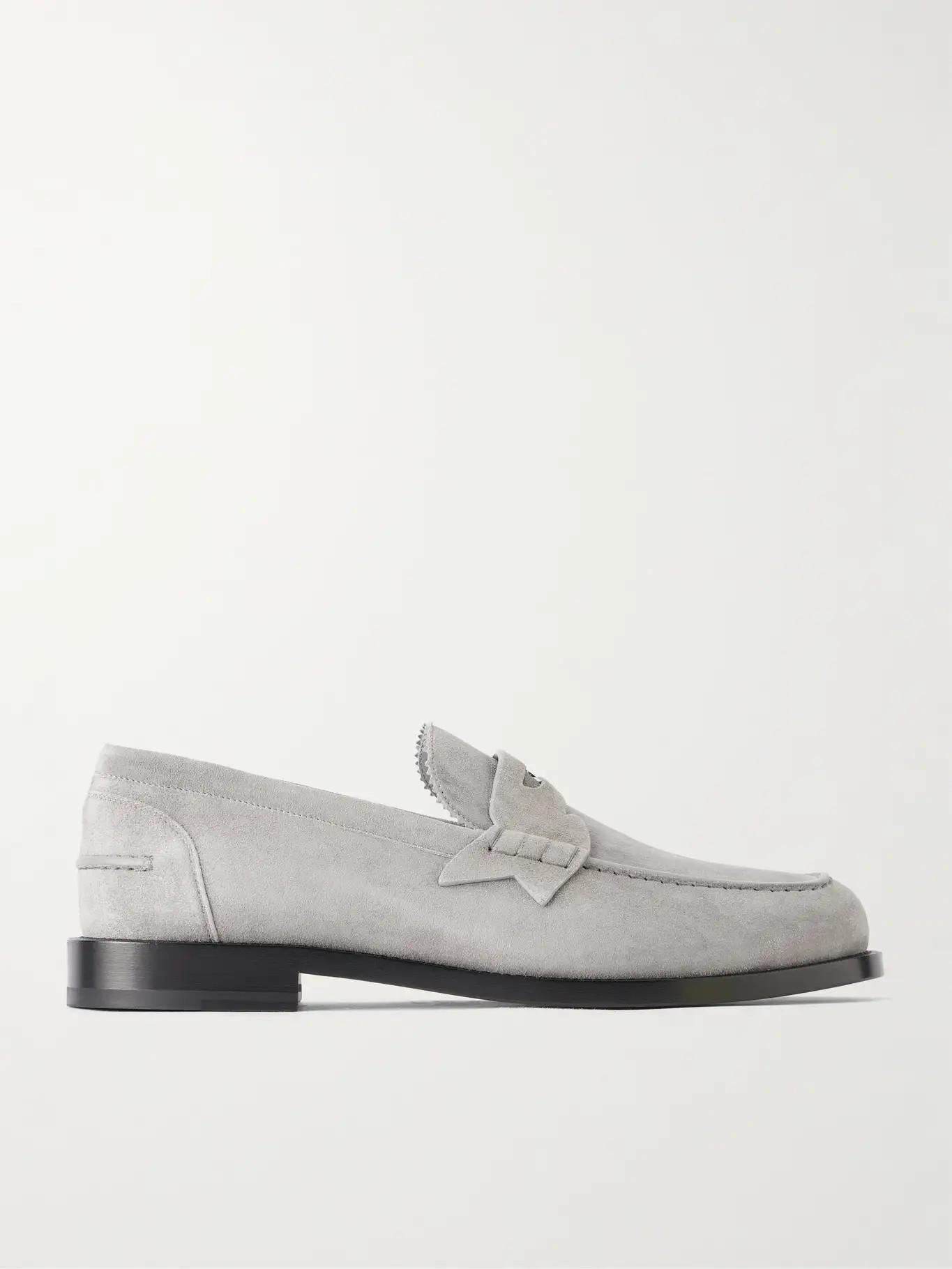 The Plato NeoCL-Detailed Suede Penny Loafers | Mr Porter (US & CA)