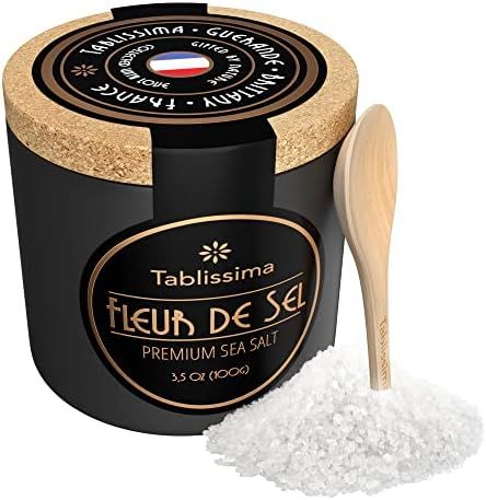 Fleur de Sel - Premium Sea salt from Guerande France - Flaky Sea Salt from the Celtic Sea - Salt Cor | Amazon (US)