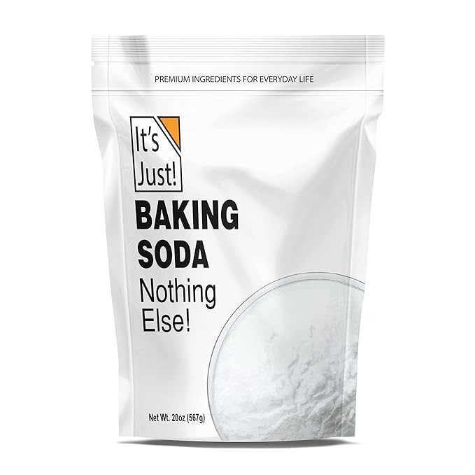 It's Just - Baking Soda, 100% Pure Sodium Bicarbonate, Food Grade, Non-GMO, Made in USA, Cooking,... | Amazon (US)
