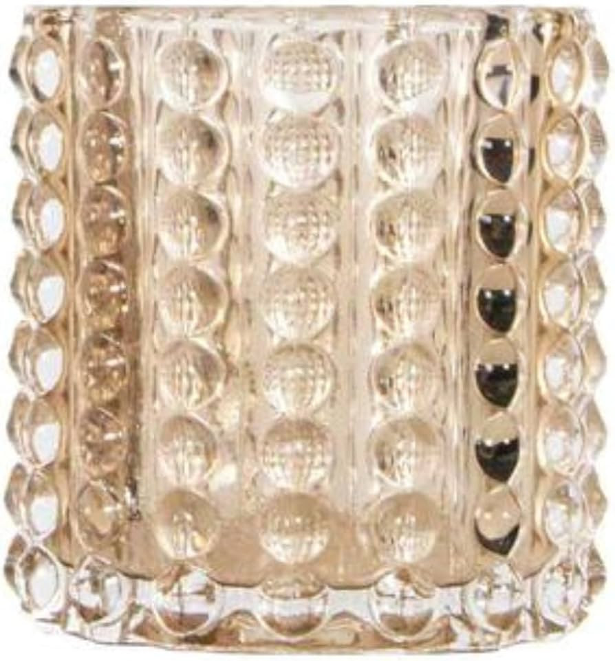 Zoe Medium Hobnail Vase — Sophisticated Amber Color — by Alice Lane Home Collection — Beaut... | Amazon (US)