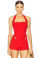 retrofete Leslie Knit Top in Metallic Geranium from Revolve.com | Revolve Clothing (Global)