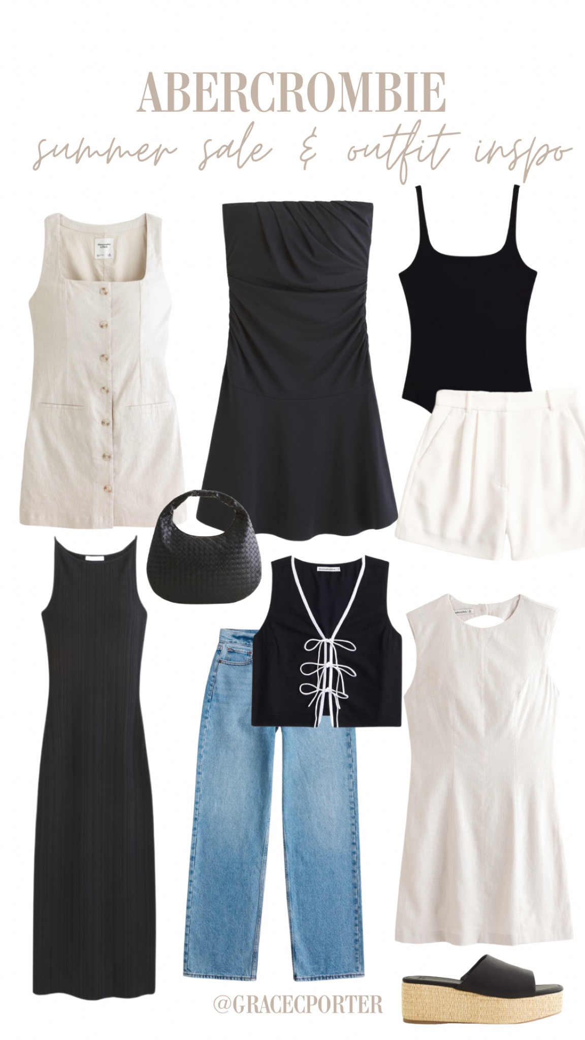 Abercrombie summer sale and outfit inspo!!!⭐️🥂🤍 Some staple looks to keep in your closet to pair with outfit year round:) Love these more neutral looks that also come in multiple colors.

#abercrombie #outfitinspo #summer #fall

#LTKSeasonal #LTKStyleTip #LTKSummerSales