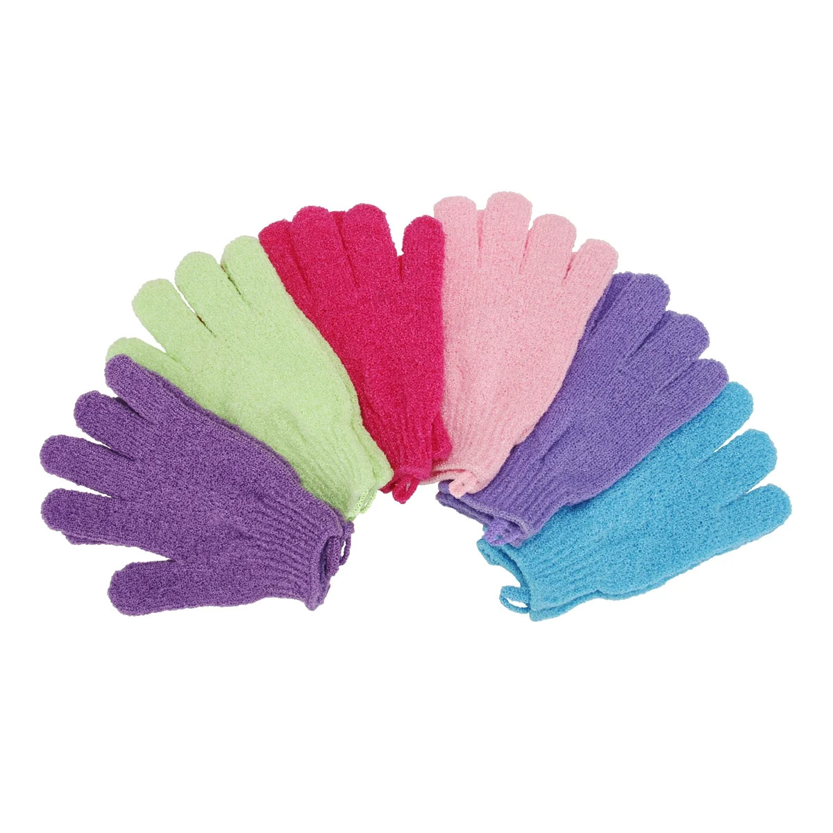 6 Pair Exfoliating Shower Bath Glove Scrubber Shower Dead Skin Cell Remover Body Spa Massage Glov... | Walmart (US)