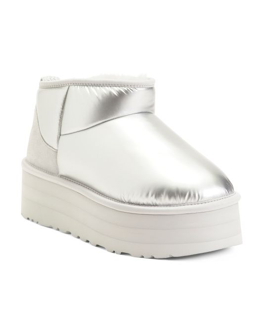 Ultra Mini Platform High Shine Boots | TJ Maxx