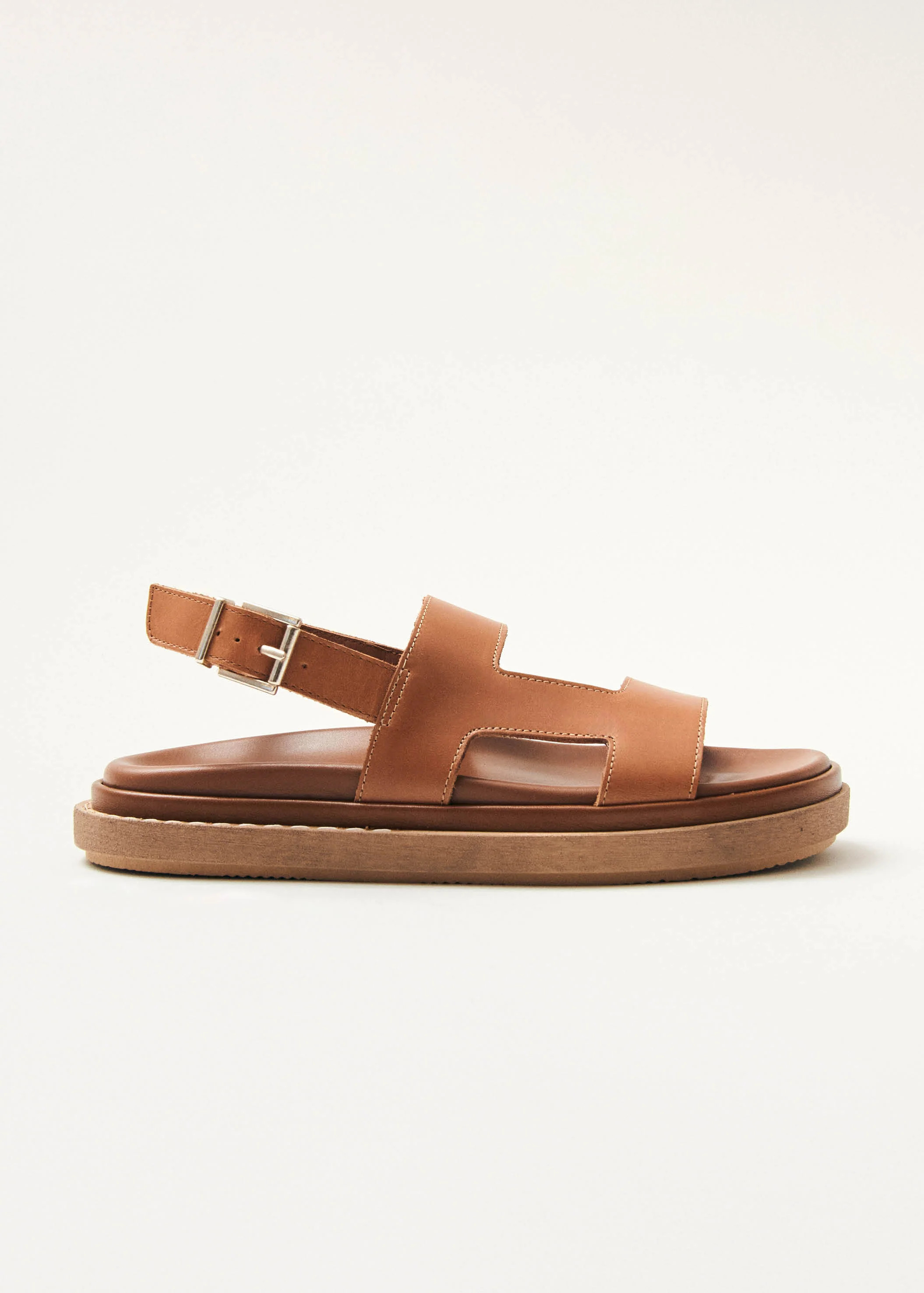 Lorelei - Brown Leather Sandals | ALOHAS | Alohas UK