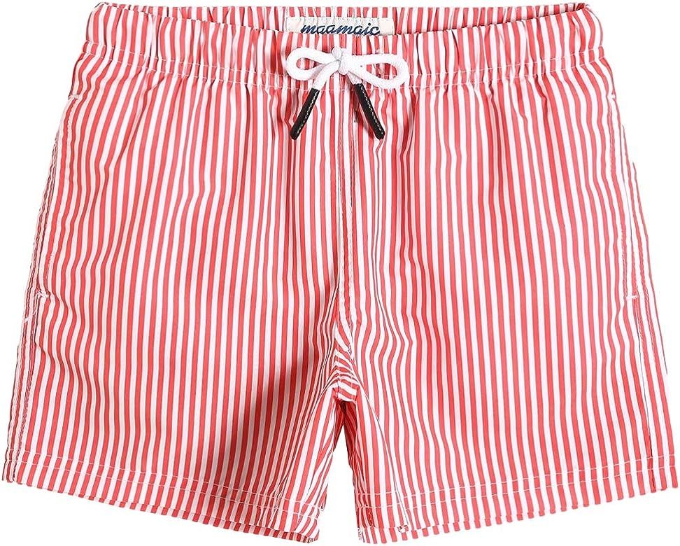 maamgic Boys Swim Trunks Toddler Swim Shorts Little Boys Bathing Suit Swimsuit Toddler Boy Swimwe... | Amazon (US)