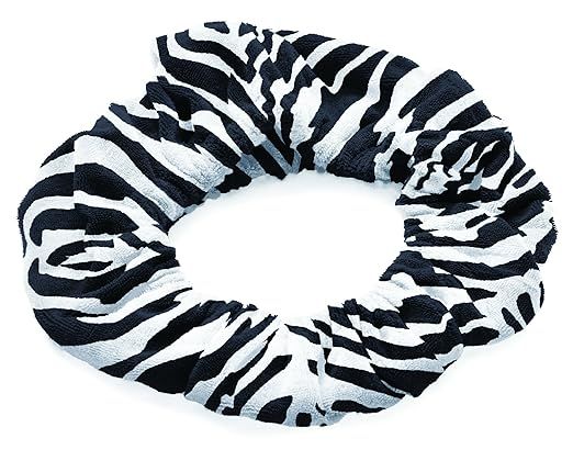 TASSI (Zebra) Hair Holder Head Wrap Stretch Terry Cloth, The Best Way To Hold Your Hair Since...E... | Amazon (US)