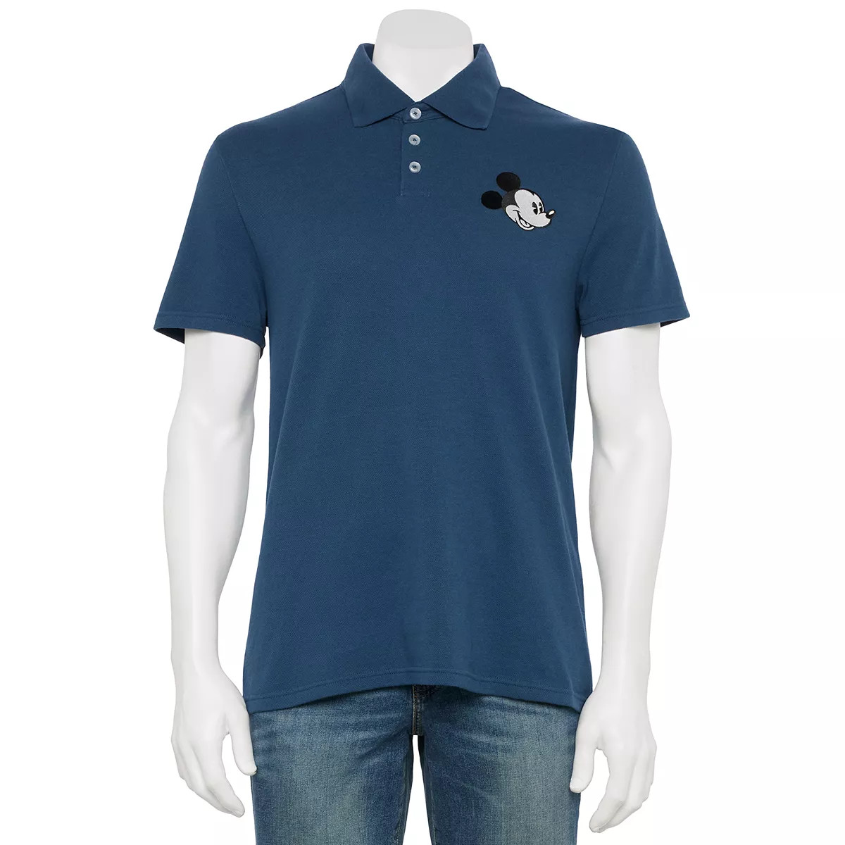 Men's Mickey Mouse Embroidered Polo | Kohl's