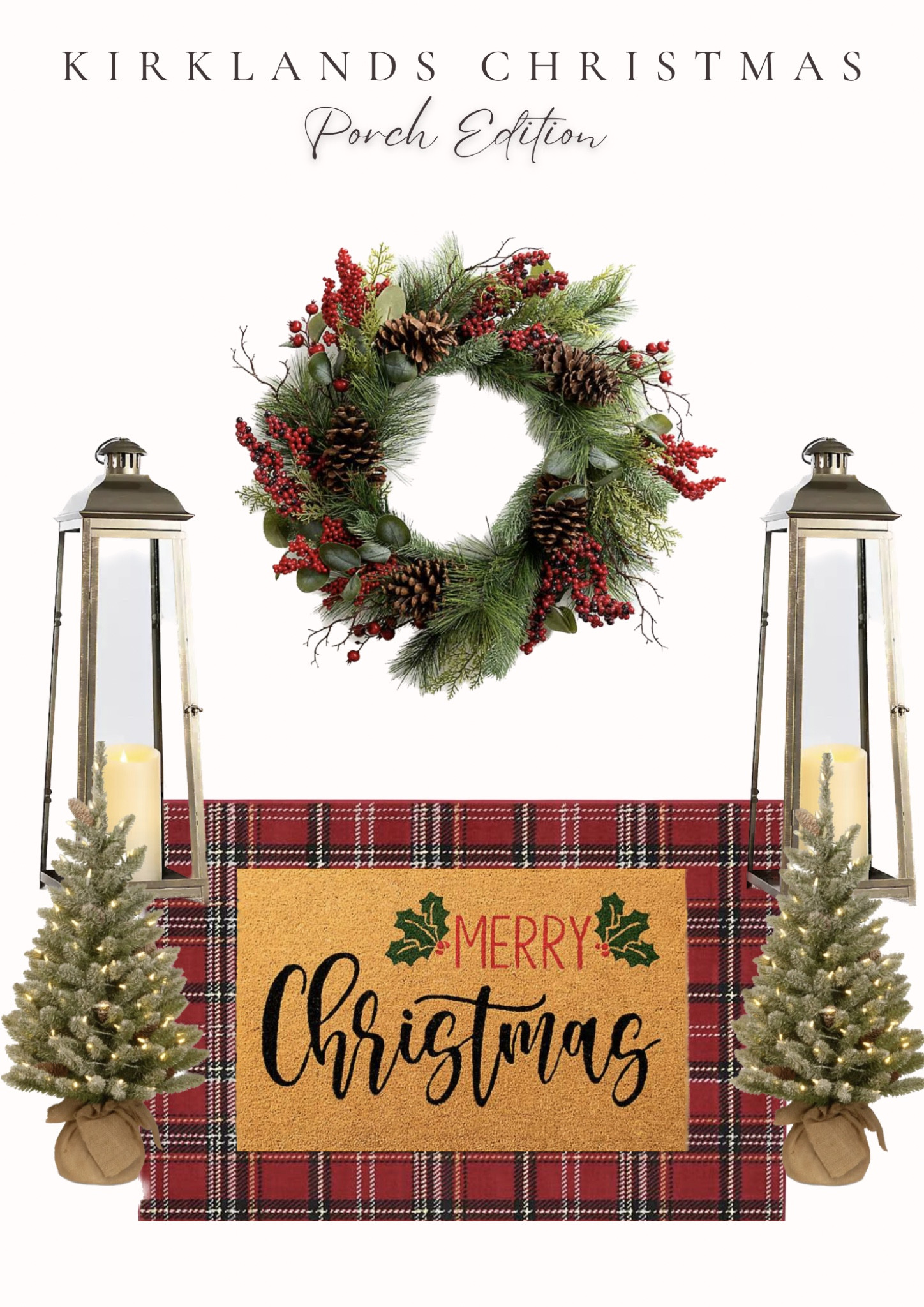 A front porch is probably one of my favorite places to decorate! 🎄

We technically have two so I am SO into all of the new Christmas decor ideas 🤪❤️

#christmas #christmasdecor #housedecor #christmasporch #holidaydecor 

#LTKSeasonal #LTKhome #LTKHoliday