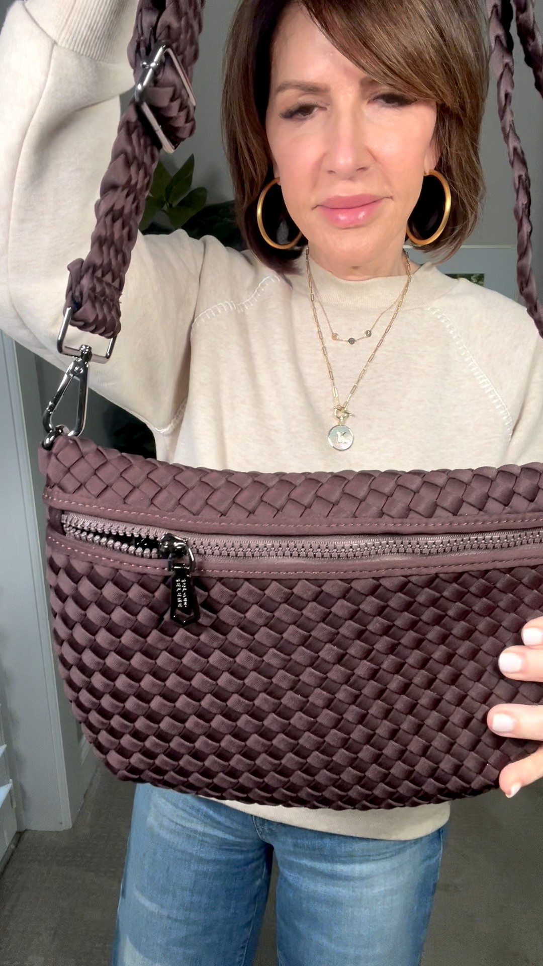 brown bum bag, brown crossbody bag 

#LTKootd #LTKOver40 #LTKSeasonal