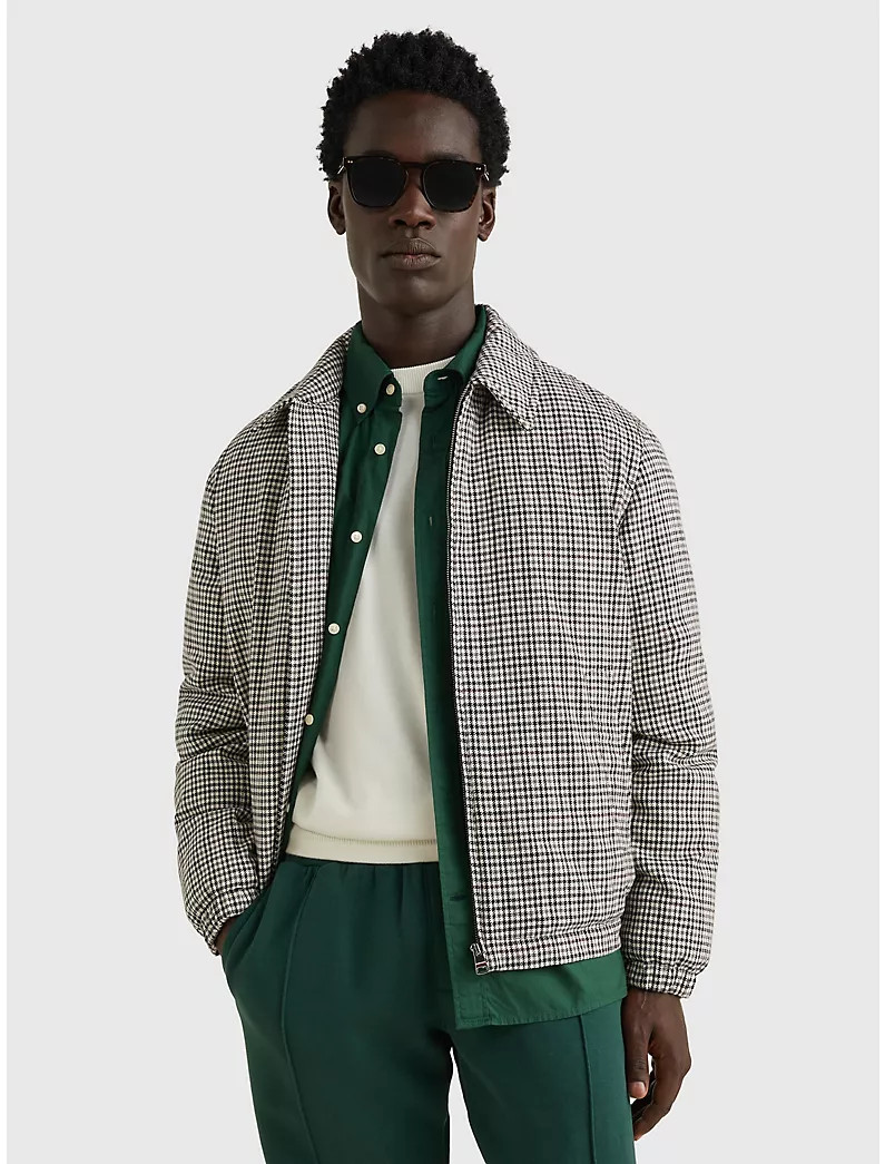 Houndstooth Print Jacket | Tommy Hilfiger | Tommy Hilfiger (US)
