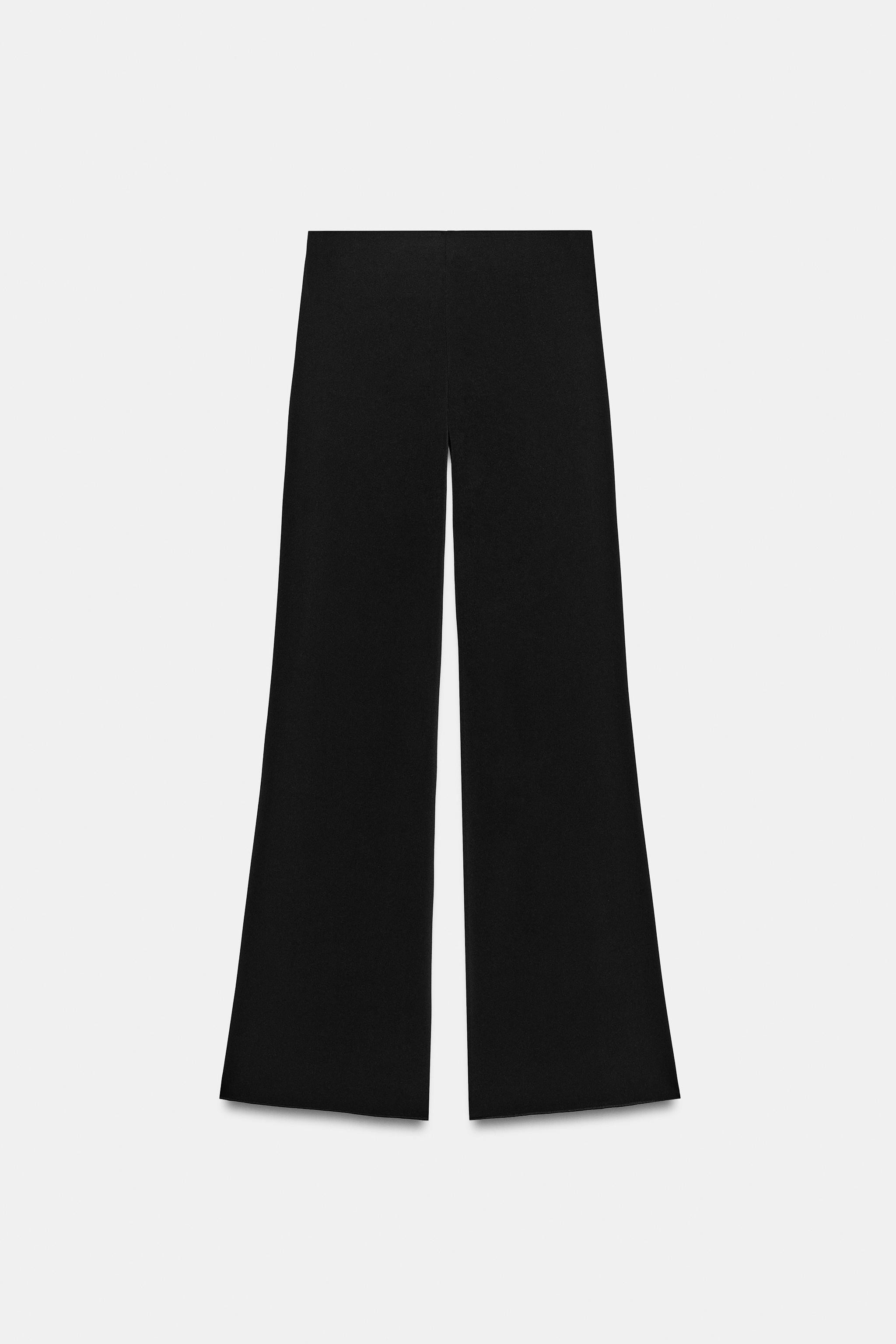 STRETCH WIDE-LEG TROUSERS | Zara AU