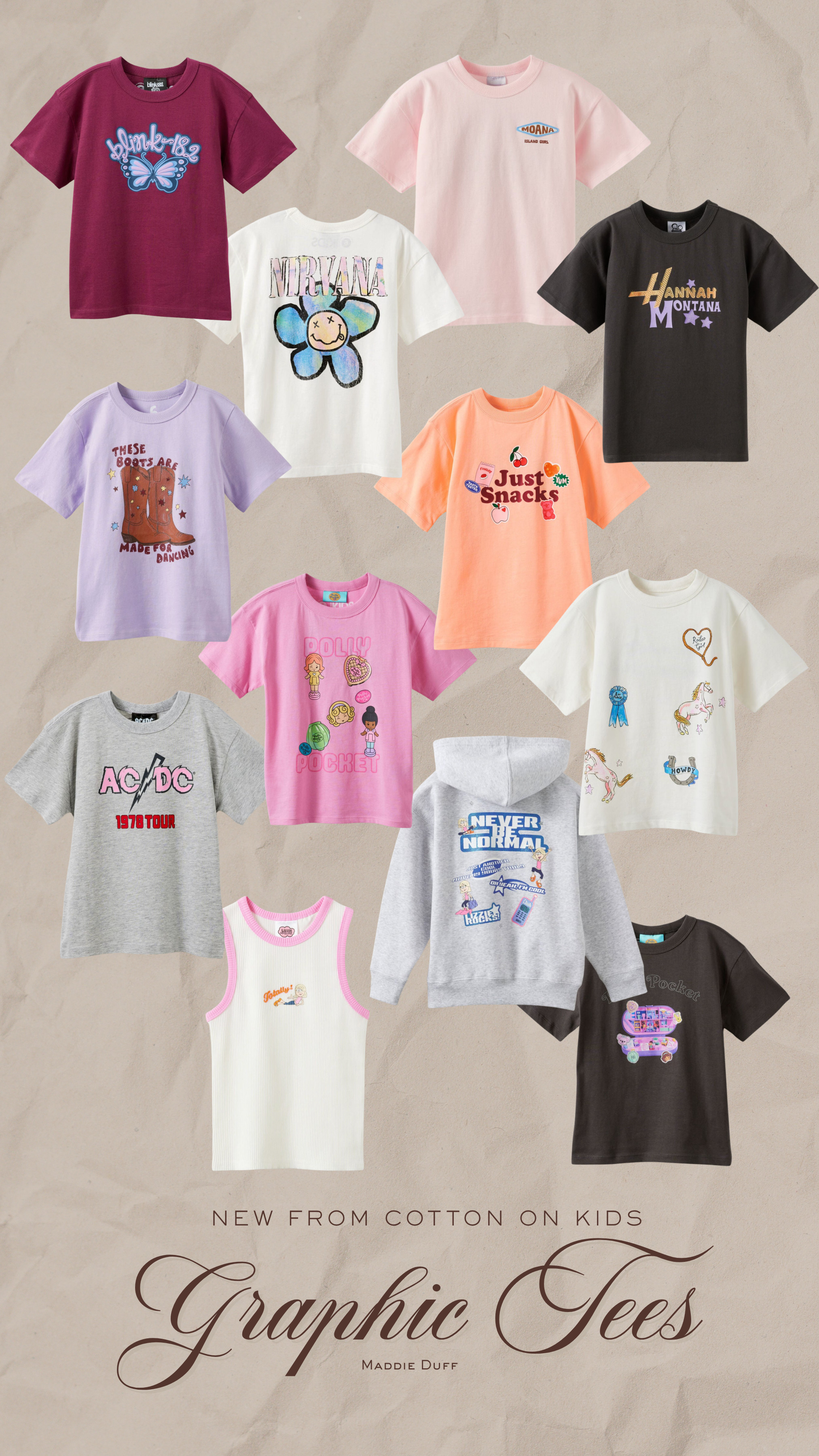 New graphic tees for the girls!

cottonon, affordable kids outfits, graphic tees for kids 

 #LTKKids