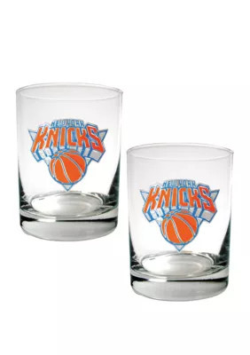 Great American Products NBA New York Knicks Set of 2 Rocks Glass Set | Belk