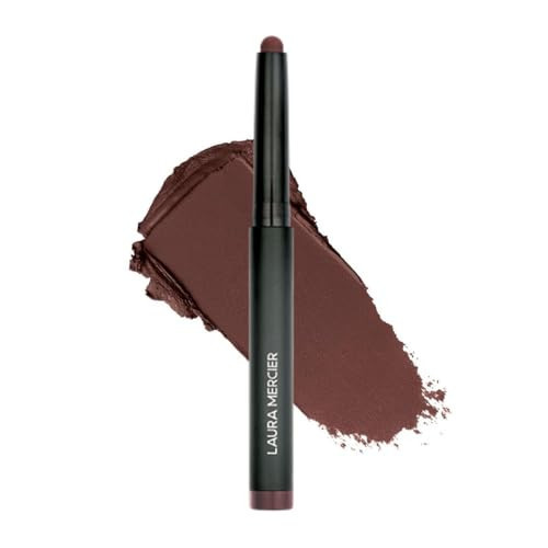 Laura Mercier Caviar Stick Cream Eyeshadow: Matte Finish, 24HR Wear, Long Lasting, Rich Color, Easily Blendable and Buildable, Waterproof, Hyaluronic Acid Infused, Eyeshadow Stick Set, Dark Cacao | Amazon (US)