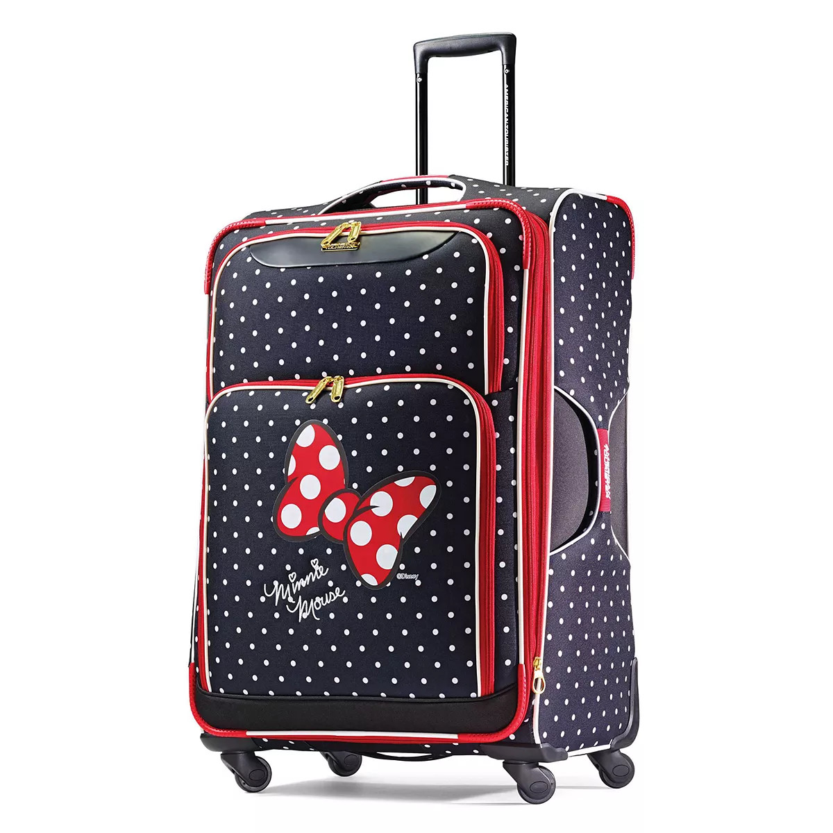 Disney's Minnie Mouse Red Bow & Faces Spinner Luggage by American Tourister | Kohl's